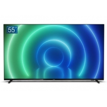 飛利浦（PHILIPS）55英寸酒店機商用電視機全面屏4K網(wǎng)絡智能液晶電視55PUF7176 普通電視設(shè)備(電視機)